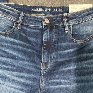 American Eagle Outfitters Dark Blue Skinny Jeans
